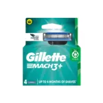 Gillete Mach3 + Skin Comfort Razor Blade - 4 Cartridges (Vietnam)