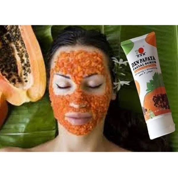 DXN Organic Papaya Facial Scrub 120 ml