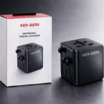 VEN-DENS High quality Travel Charger Fast charging Rated power 2500W EU/AU/UK/US 4 IN 1 Travel Adapter Fast Charger