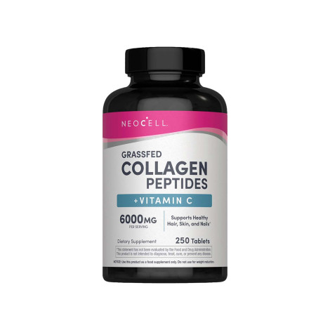 Neocell Grassfed Collagen Peptides + C 250 Tablets (USA)