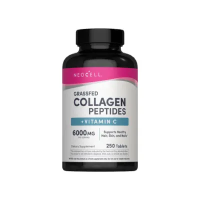 Neocell Grassfed Collagen Peptides + C 250 Tablets (USA)