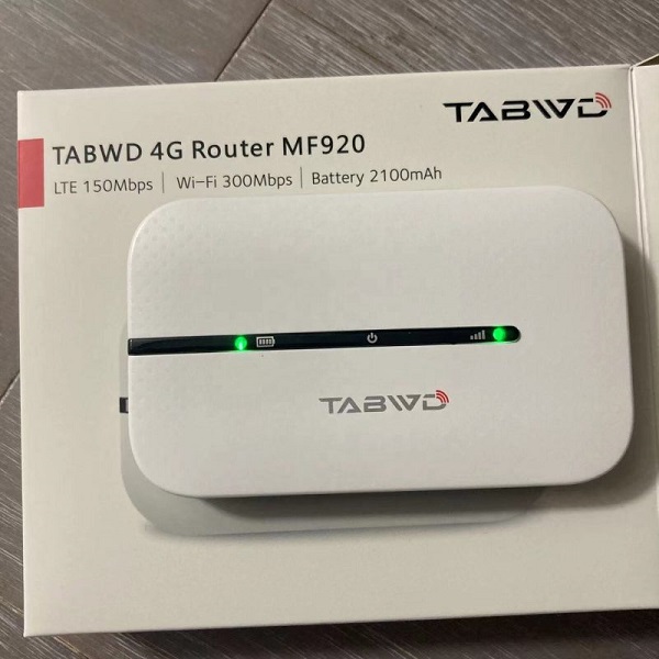 TABWD 4G Router MF920 – White Color