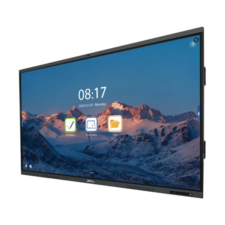 ZKTeco SC02-I375A 75 Inch 4K Interactive Flat Panel with 48MP Camera