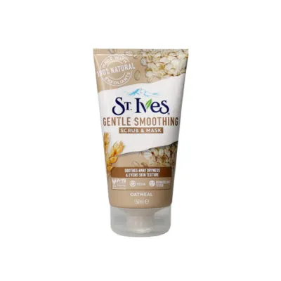 St.Ives Nourish and Smooth Oatmeal Scrub and Mask 150ml (UK)