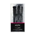 Nyx Ready Set Contour Brush Set 3Pcs (China)