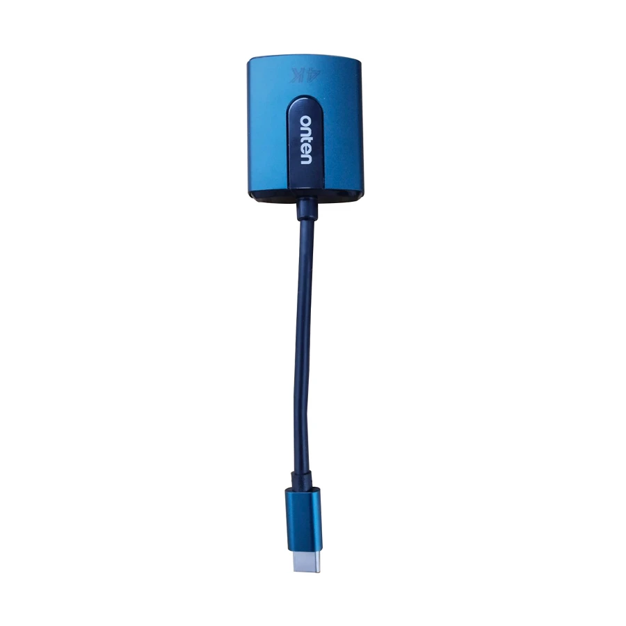 Onten OTN-9587S Type-C Male to HDMI Female Teal Converter