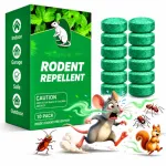 Herbal & Safe Rodent Repellent Tablets (10 Pack)