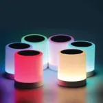 Touch Lamp Portable Bluetooth Speaker with Smart Colour Changing Touch Mode Night Lamp
