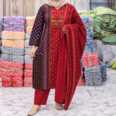 Puja Special Premium Cotton Three-Piece Collection