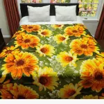 Soft Twill Cotton AC Katha Light Quilt for Bed, 6 Colours
