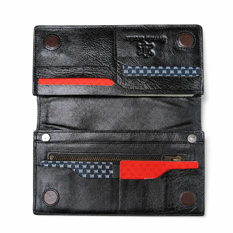 Long Leather Wallet