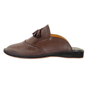 Jhumka Half Shoe – Coffee