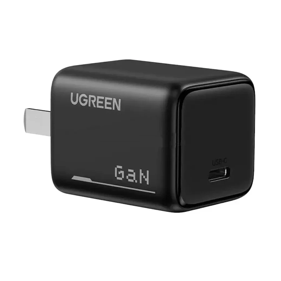 UGREEN X517 25W GaN USB-C Charger with 1m Cable Black (US)