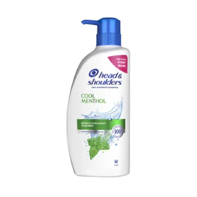 Head & Shoulders Cool Menthol Shampoo 370ml (Thailand)