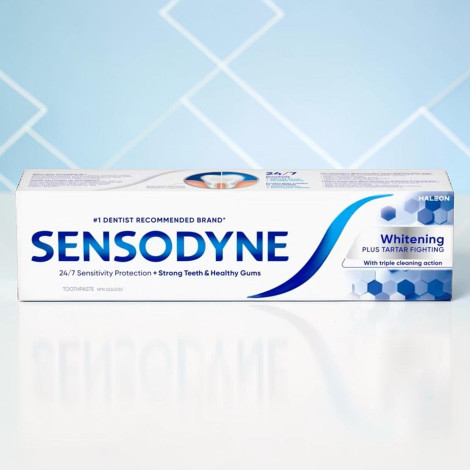 Sensodyne Whitening Plus Tartar Fighting Toothpaste 145ml (Canada)