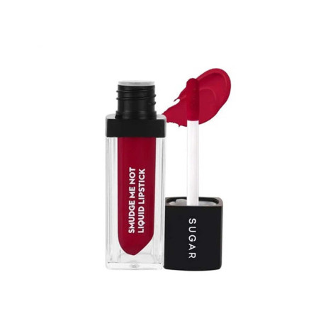 Sugar Cosmetics New Smudge Me Not Liquid Lipstick - 43 Hot Shot (India)