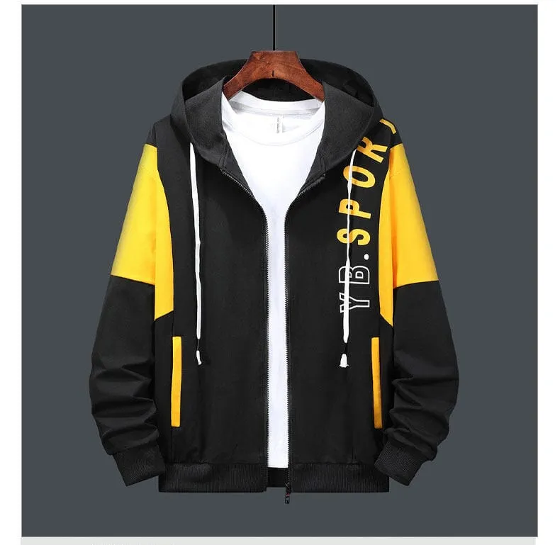 Men's Cotton Zipper Hoodie, 300 GSM, Sizes M to XL, 4 Colours