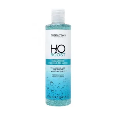 Creightons H2O Boost Hyaluronic Foaming Gel Wash 250ml (UK)