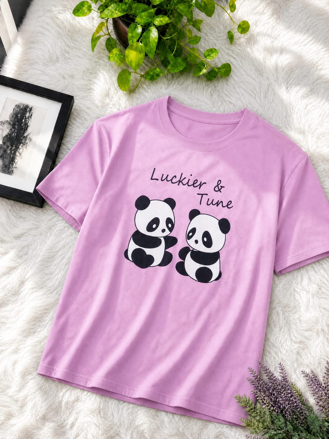 Women's 160 GSM Cotton Drop Shoulder Tee, DTF Print, 25 Inch Length