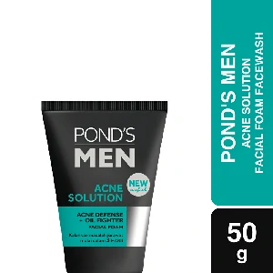 Pond's Men Facewash Acne Solution Facial Foam 50g