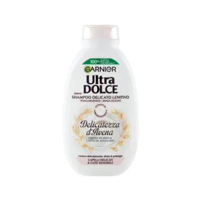 Garnier Ultimate Blends Delicate Oat Milk Smoothing Shampoo 250ml (France)