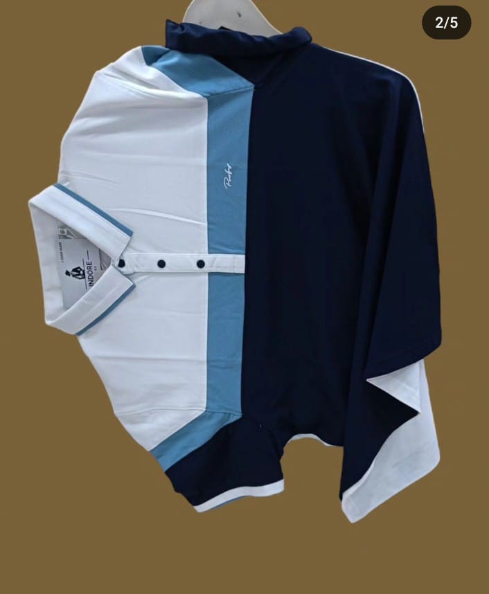 Men's Pure Cotton Polo T-Shirt, 190 to 200 GSM, Sizes M and L