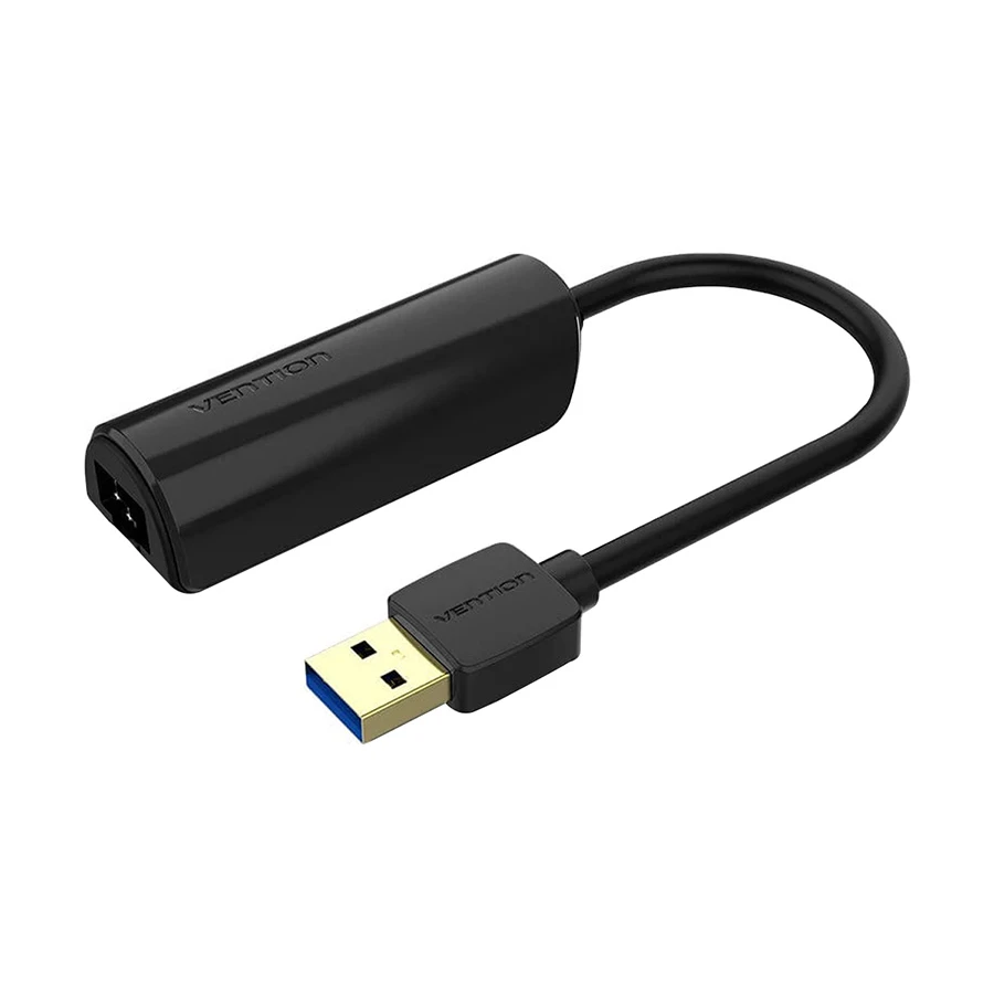 Vention CEHBB USB 3.0 to Gigabit LAN Converter 0.15m Black