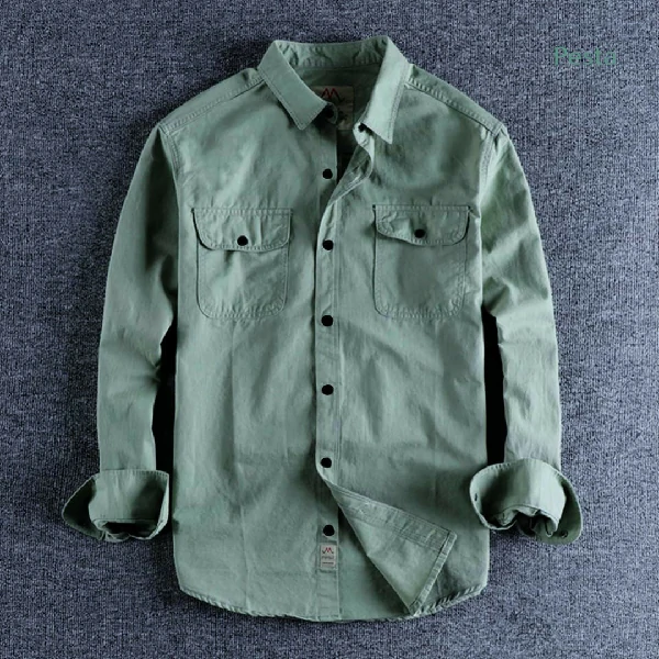 New Stylish High Thickness Double Pocket Shirt