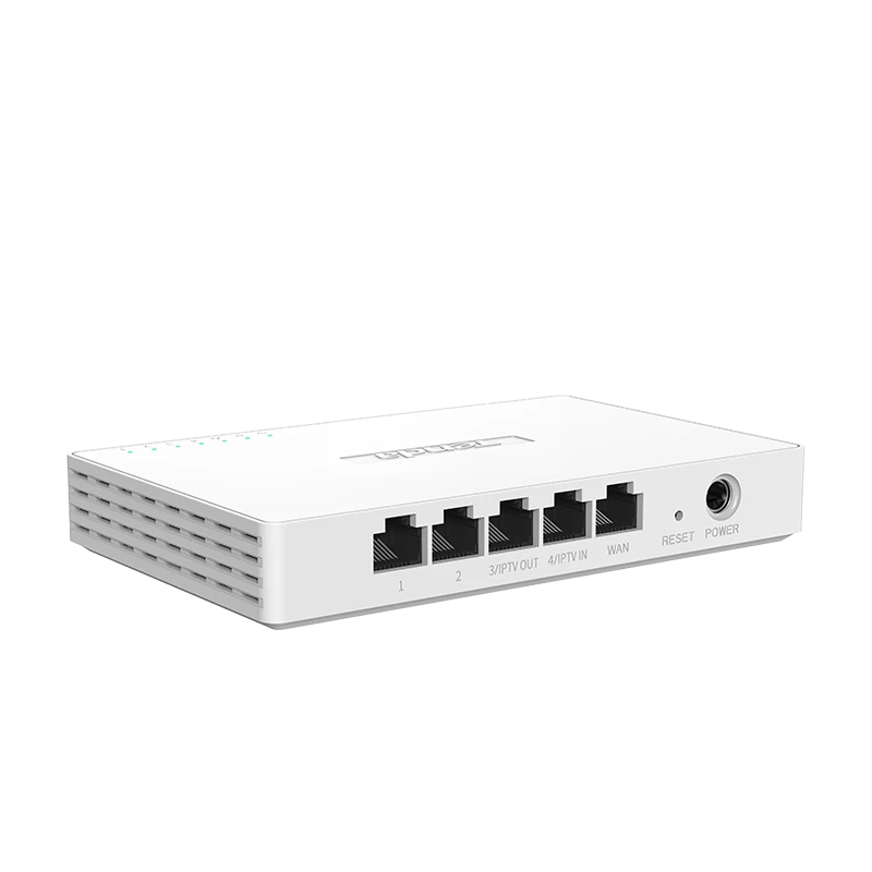Tenda G0-PoE v2.0 5 Port, 64MB RAM, Gigabit Ethernet PoE Router