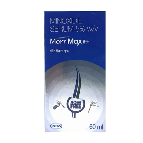 Morr Max 5% Alcohol Free Minoxidil Serum 60ml (India)