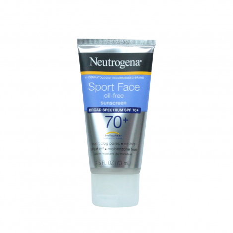 Neutrogena Sport Face Oil free Sunscreen SPF70+ 73ml (Canada)