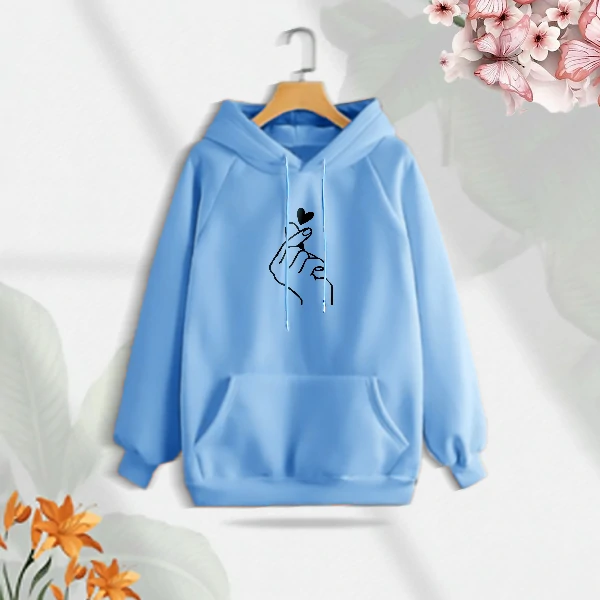 Premium Comfortable (Love Turi) Ladies winter hoodie