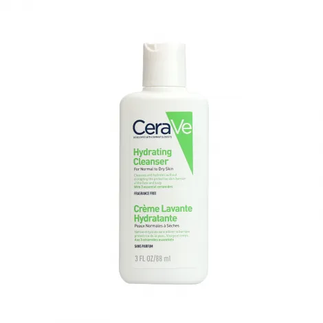 Cerave Hydrating Cleanser For Normal to Dry Skin 88ml (France)