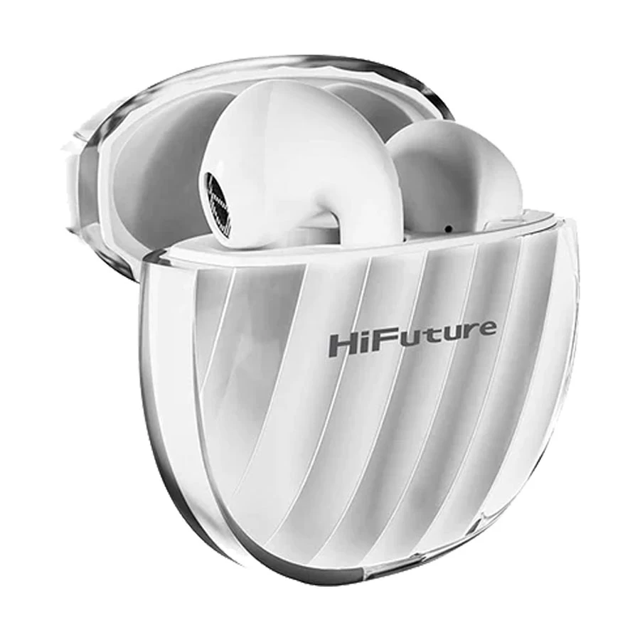 HiFuture FlyBuds3 White True Wireless Bluetooth Earbuds