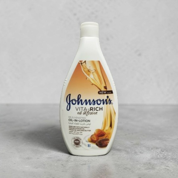 Johnson's Vita Rich Oil Infusion Rejuvenating Oil In Lotion 400ml (Italy)