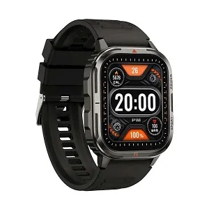 WiWU SW05 Tarnish Black Bluetooth Calling Smart Watch