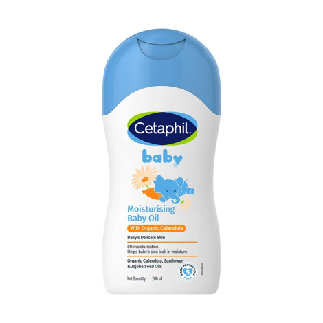 Cetaphil Baby Moisturizing Oil With Organic Calendula 200ml (Germany)