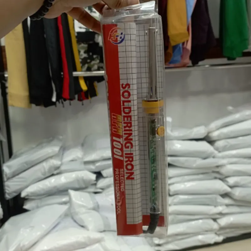 SL-908 Transparent Soldering Iron 220V 60W Adjustable Temperature
