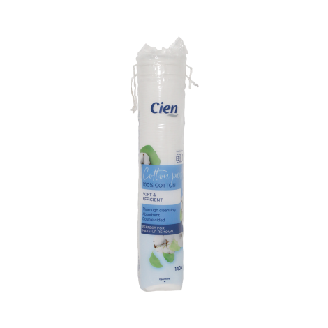 Cien Soft & Efficient Cotton Pads 140pcs (Germany)