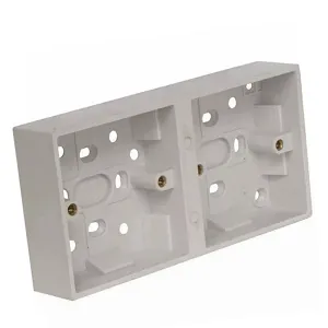 2 Gang Pvc Switch & Socket Box