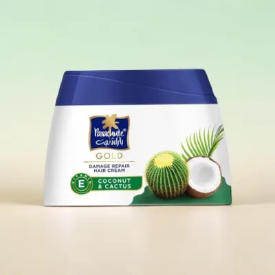 Parachute Gold Coconut & Cactus Damage Repair Hair Cream 140ml (India)