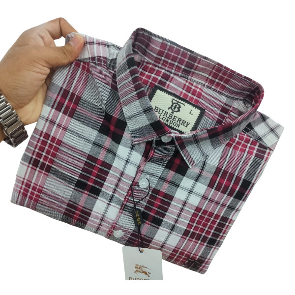 Classic Cotton Full Sleeve Checked Shirt for Men