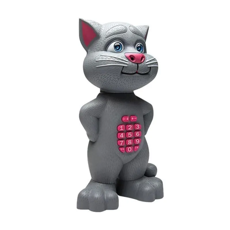 Talking Tom Intelligent Touching Cat with Wonderful Voice, Stories and Songs with Touch Functions