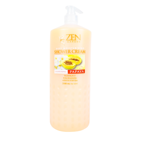 Zen Garden Papaya Shower Cream 2100ml (Malaysia)