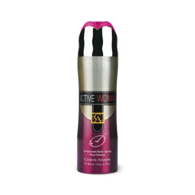 Chris Adams Active Women Deodorant Body Spray 200ml (UAE)