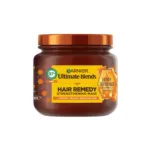 Garnier Ultimate Blends Honey Treasures Hair Remedy Repairing Mask 340ml (Germany)