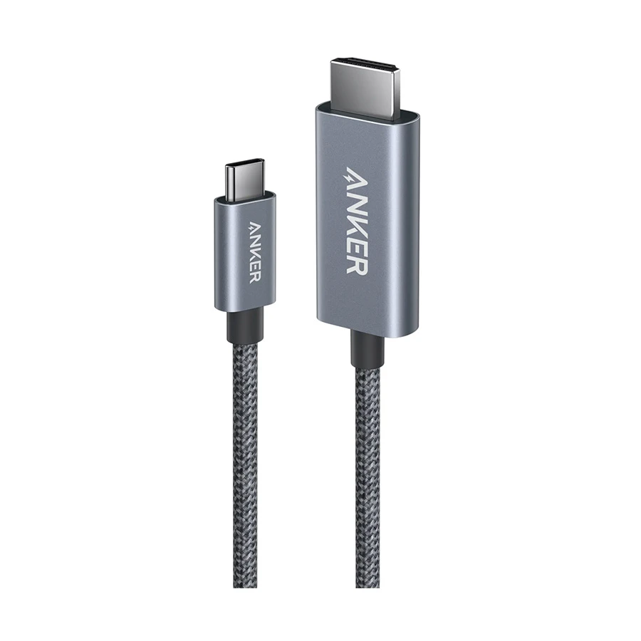 Anker Nano A87E0H12 USB-C to HDMI 4K 1.8 Meter Black Braided Cable