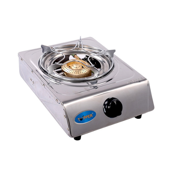 TOPPER A-102 Single Stainless Steel Auto Stove LPG