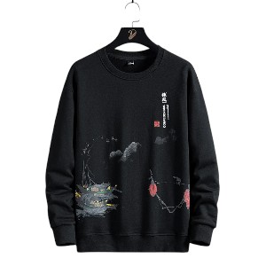 Men's Winter Sweatshirt- Pirate Ship