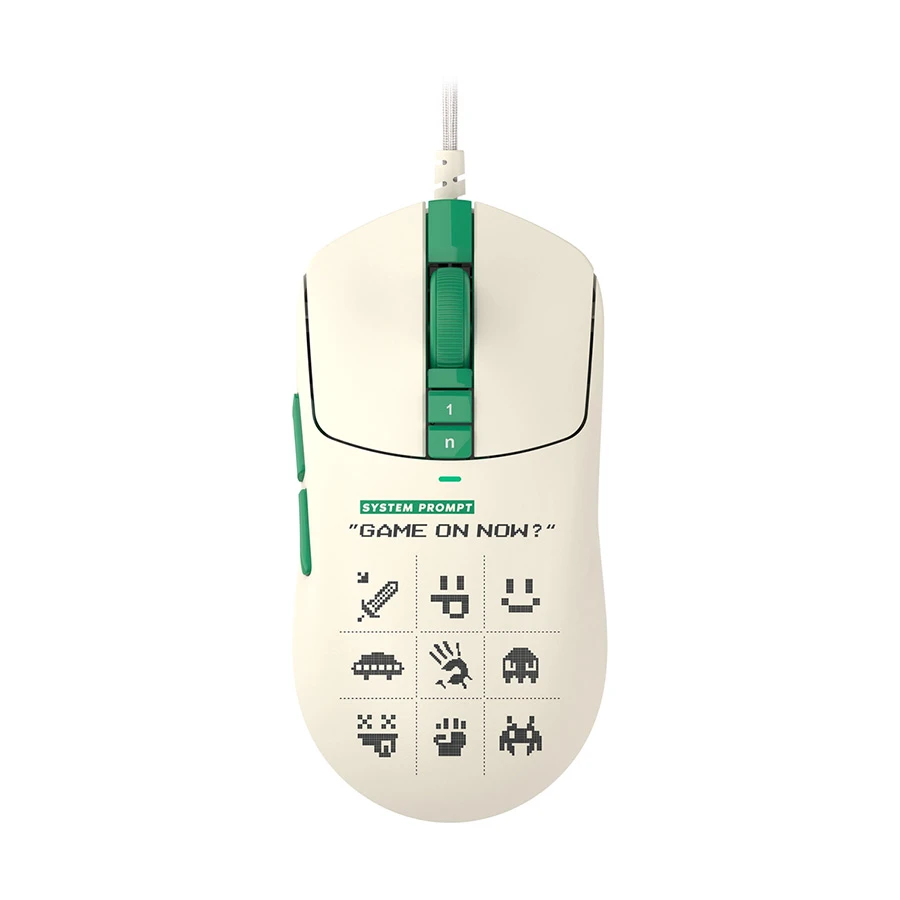 A4Tech Bloody W72 Ultra Pixels Green Wired Lightweight Gaming Mouse